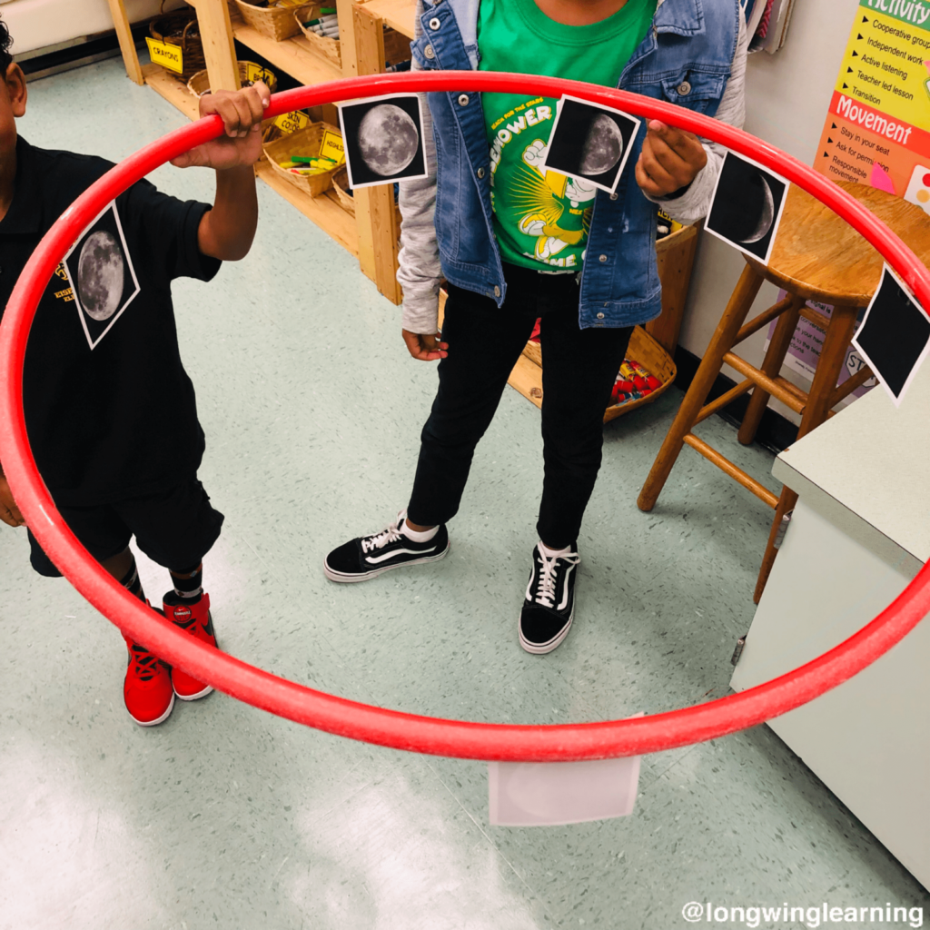 SCIENCE LAB TO TEACH ABOUT THE MOON