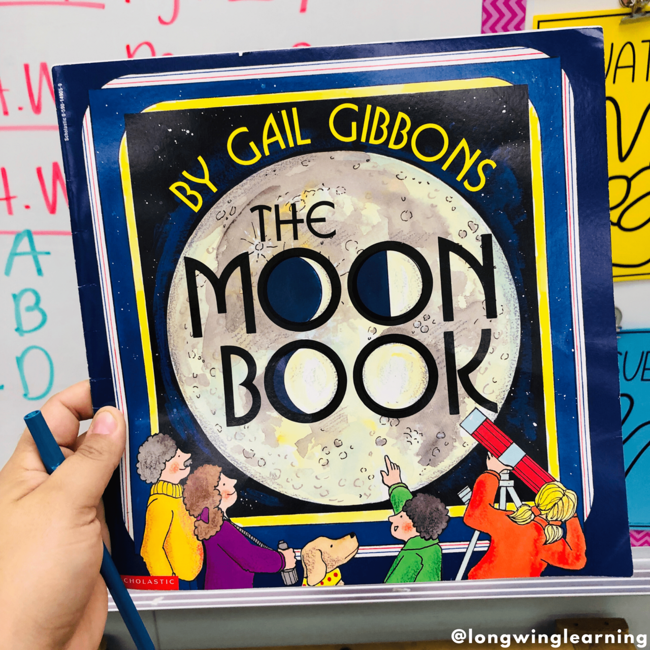 Moon Names Book MOON PHASES BOOKS & ACTIVITIES - Longwing Learning