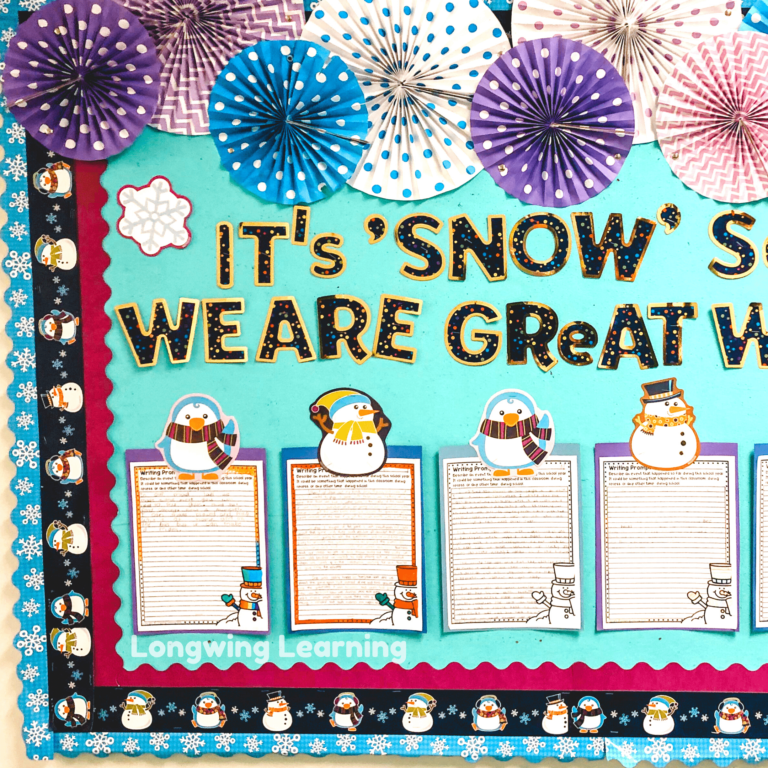 How To Layer Bulletin Board Borders - Longwing Learning I Ela 