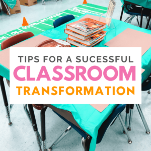 elementary classroom transformation