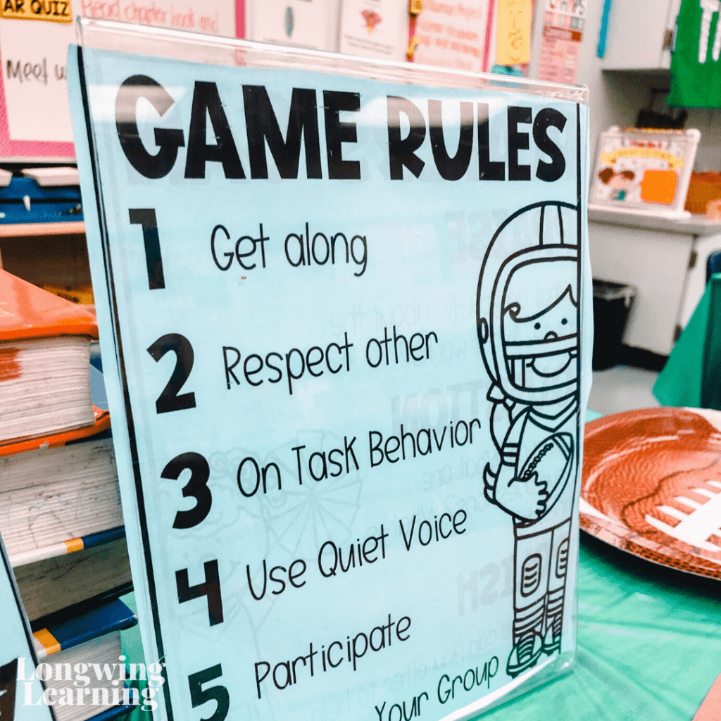 rules for classroom transformations