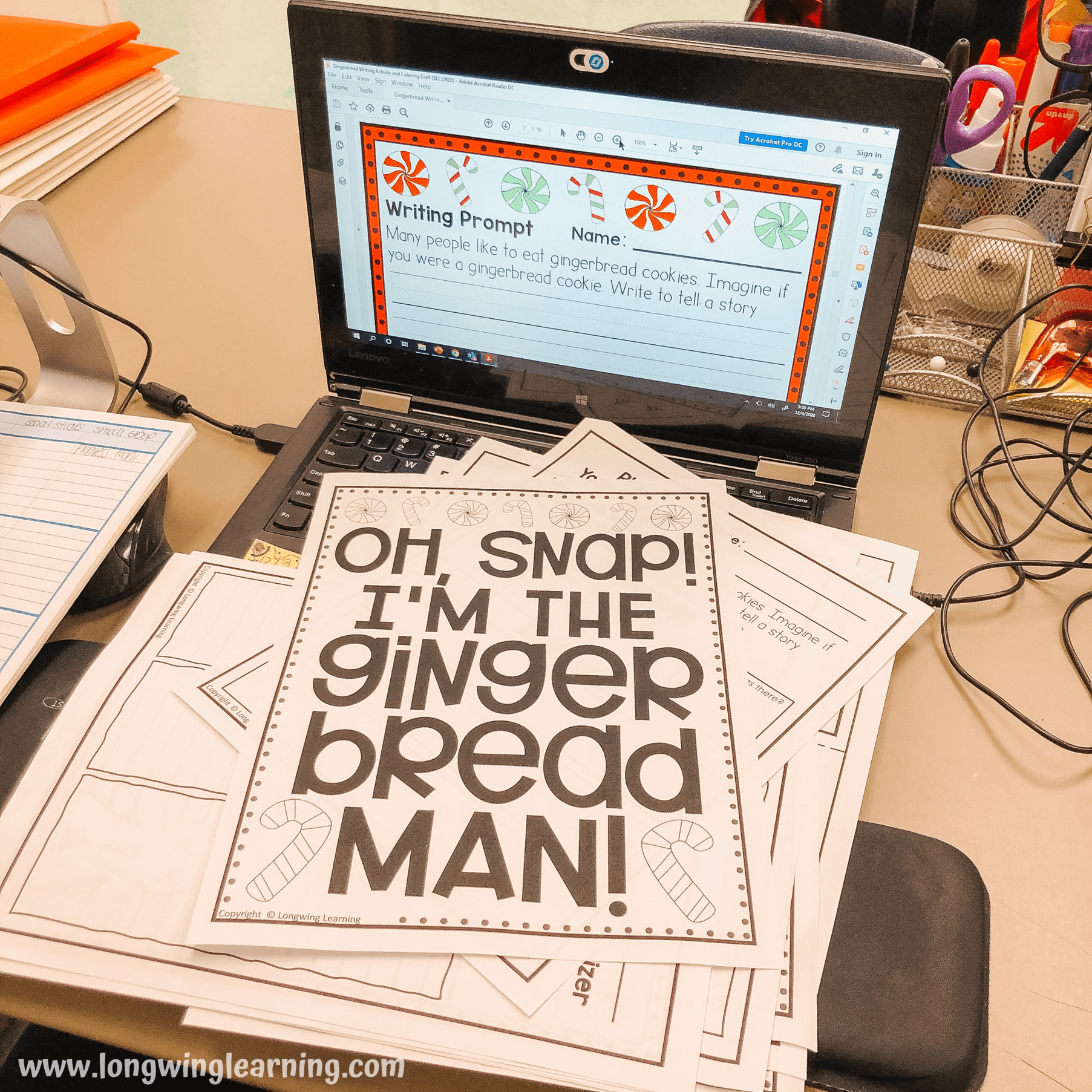 How To Start Using Seasonal Writing Prompts - Longwing Learning I ELA ...