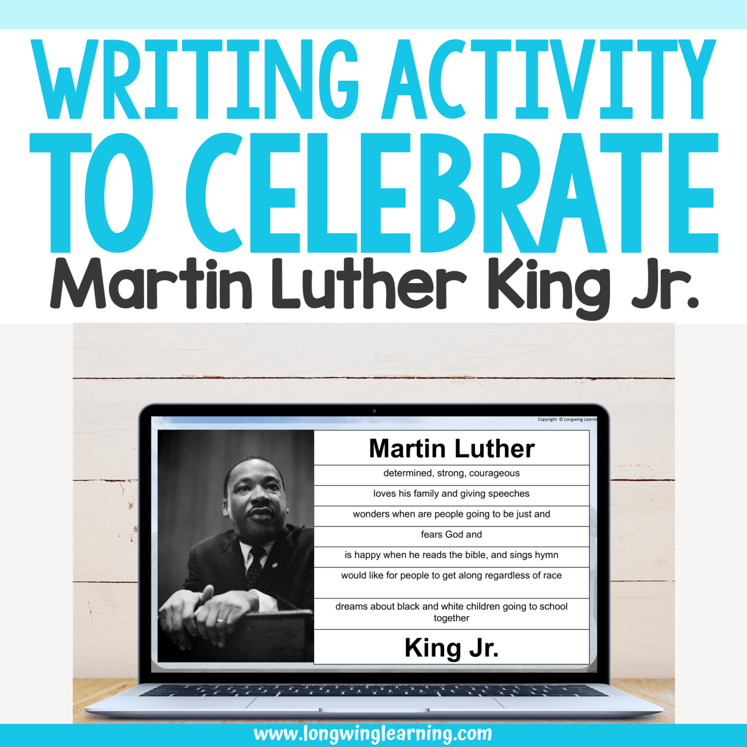 Writing Bio Poems To Celebrate Martin Luther King Jr. - Longwing Learning