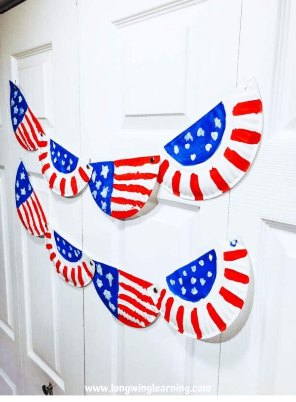 Fun And Easy Patriotic Paper Plate Craft For Kids - Longwing Learning I ...