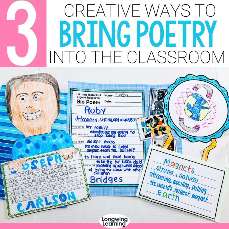 3 creative ways to bring poetry into the classroom