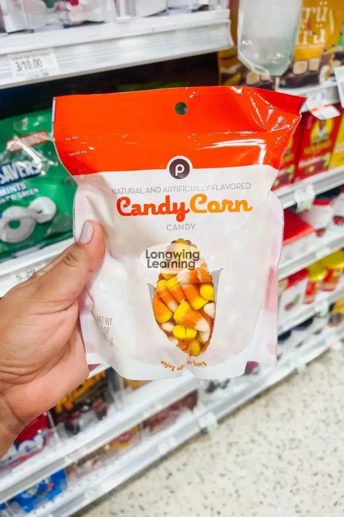 candy corn fall writing activity