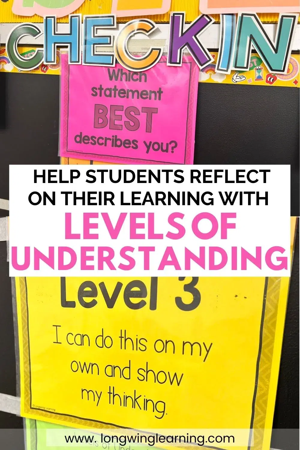 Teaching self reflection with understanding posters