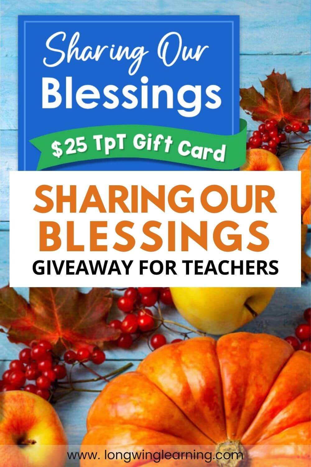 sharing our blessings tpt giveaway