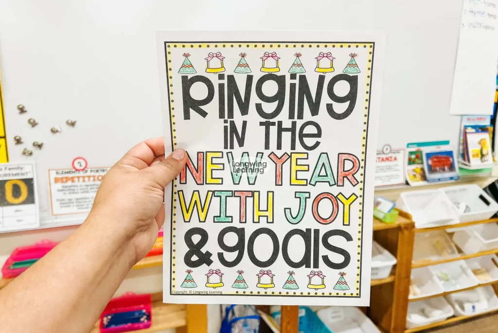 new year's resolutions writing bulletin board ideas