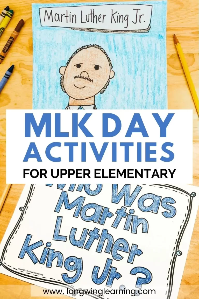 mlk day activities for kids