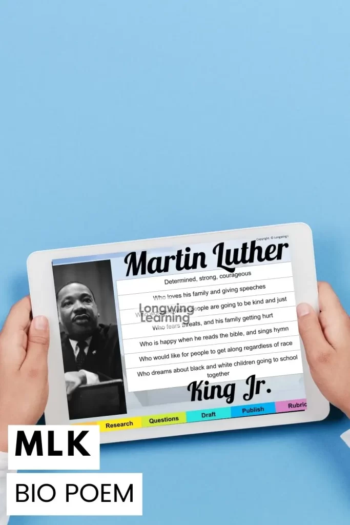 MLK BIO POEM