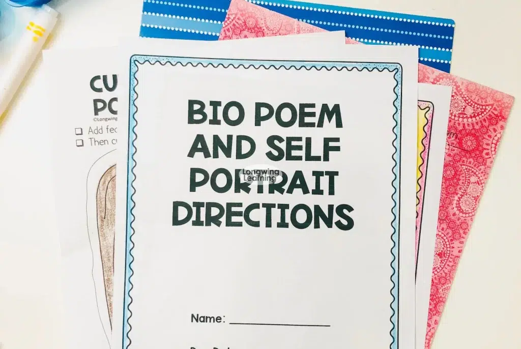 bio poem lesson plans upper elementary