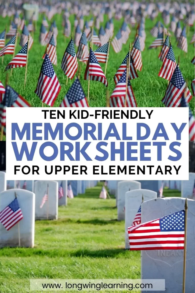 memorial day worksheets