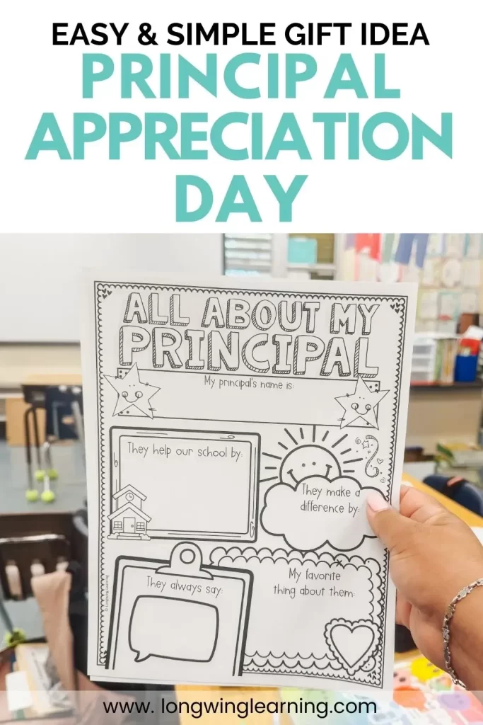 principal appreciation day ideas