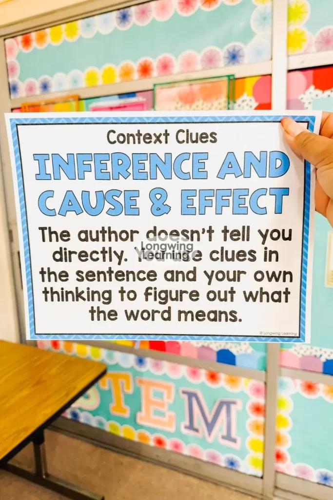 inference is a a type of context clues