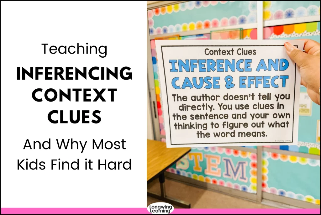 Teaching Inferencing Context Clues in Upper Elementary
