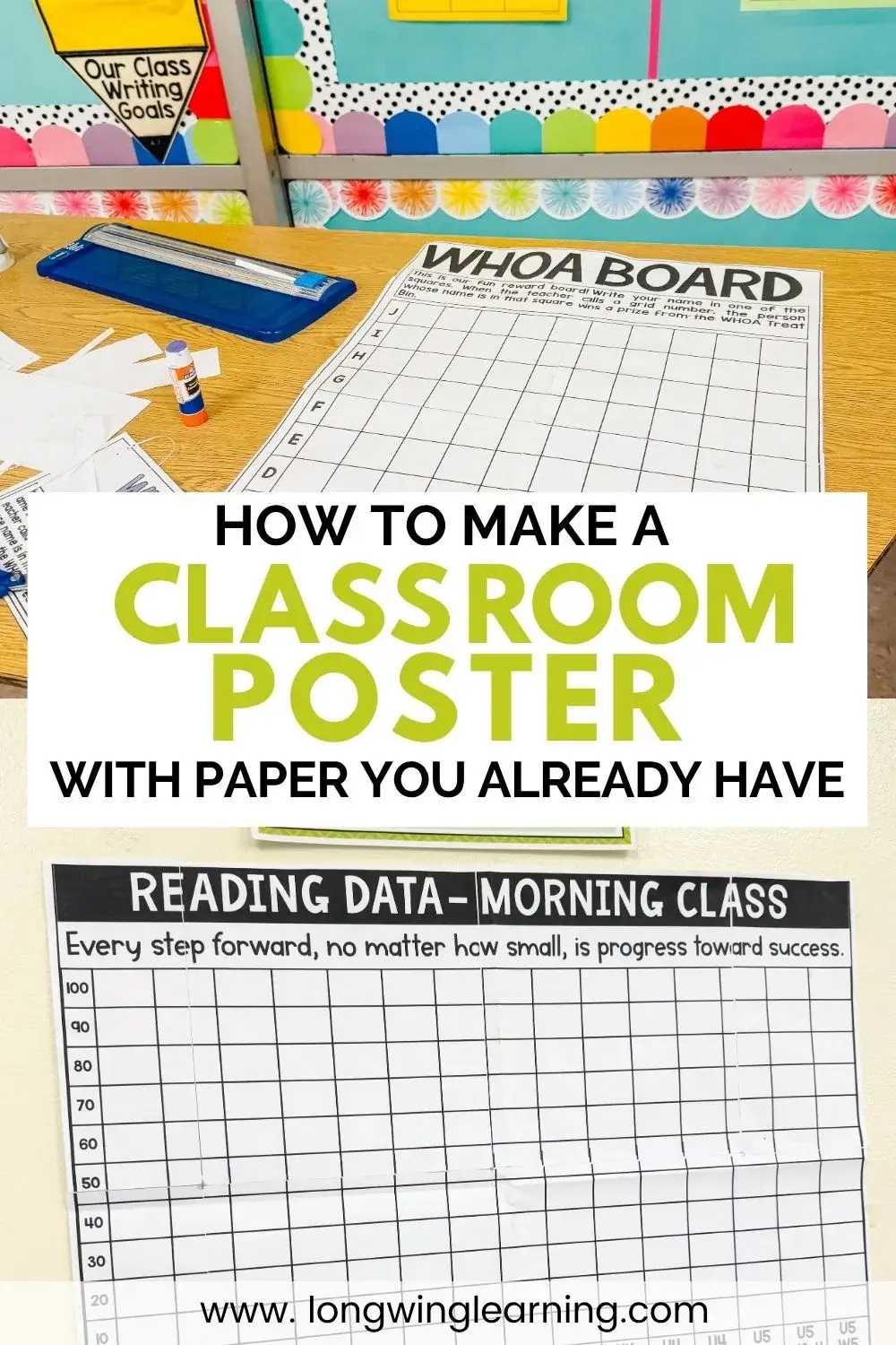 How to Make a Classroom Poster With Paper You Already Have
