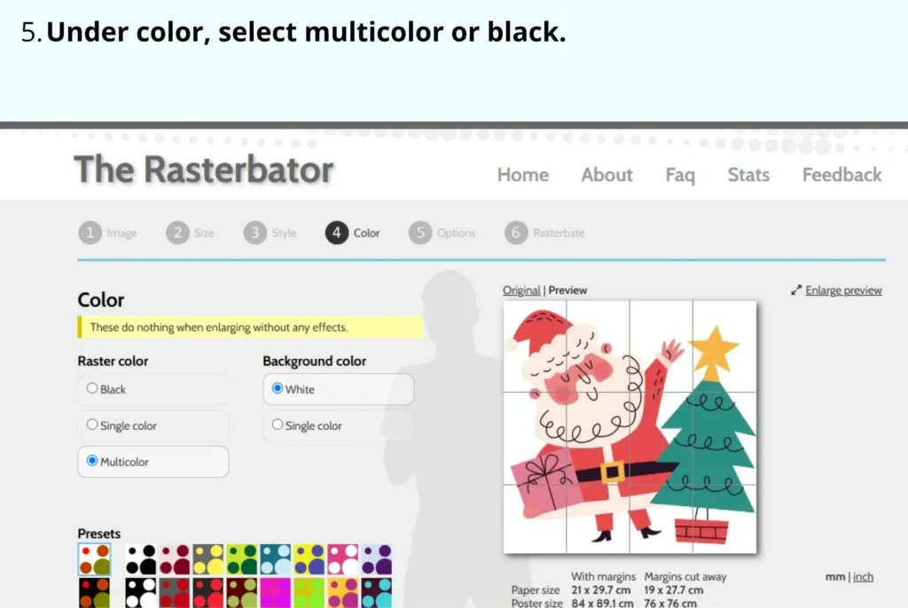 how to make a classroom poster direction 5