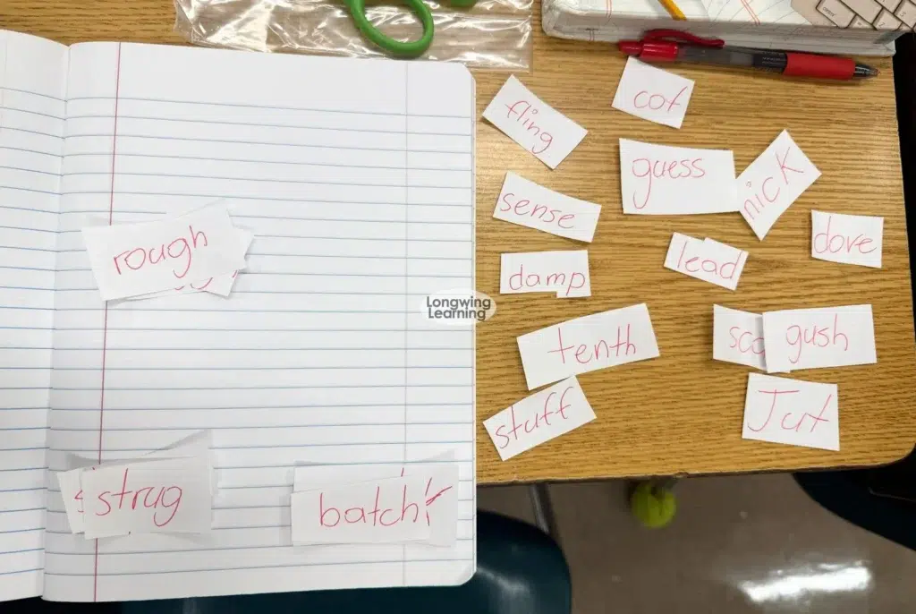 teaching wonders unit 1 text set 1 spelling sort