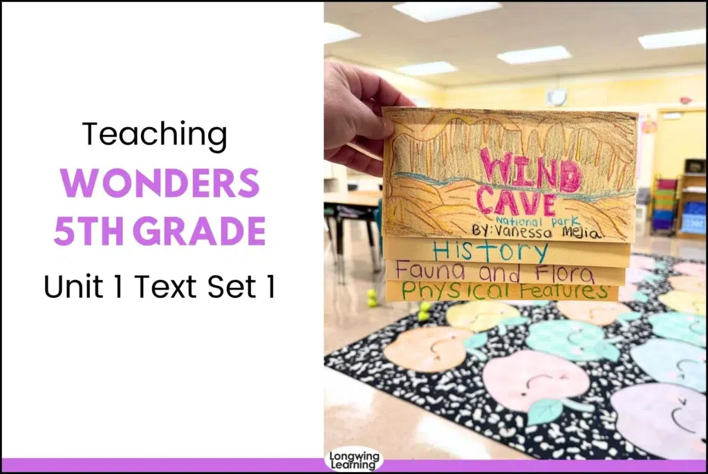 Teaching wonders 5h grade unit 1 text set 1 2023