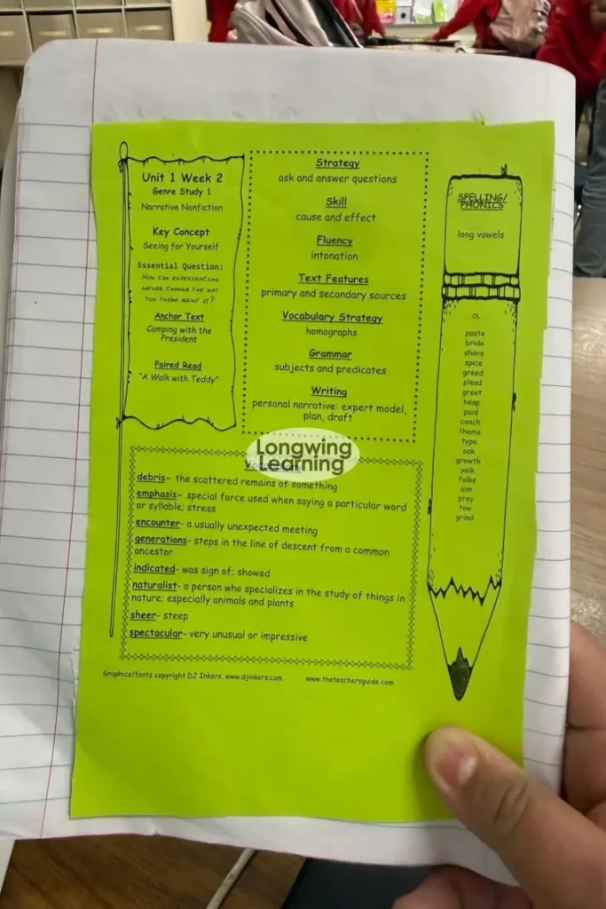 teaching wonders unit 1 text set 2