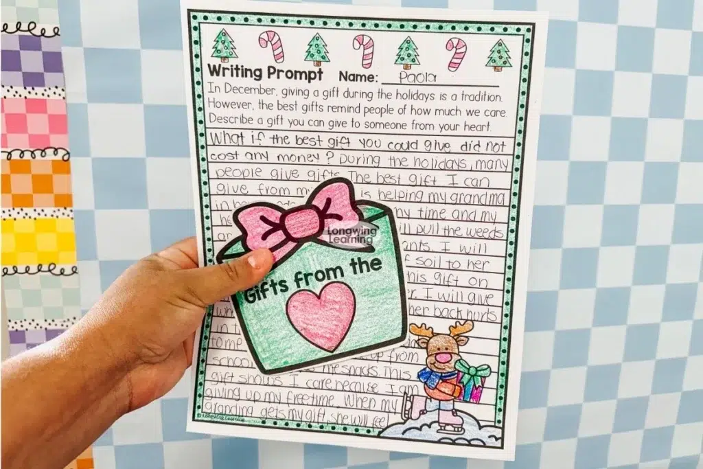 Christmas gift giving writing prompt
