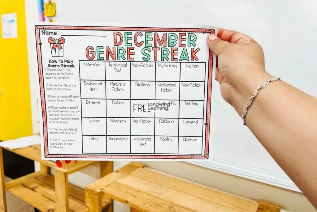 December reading genre challeng