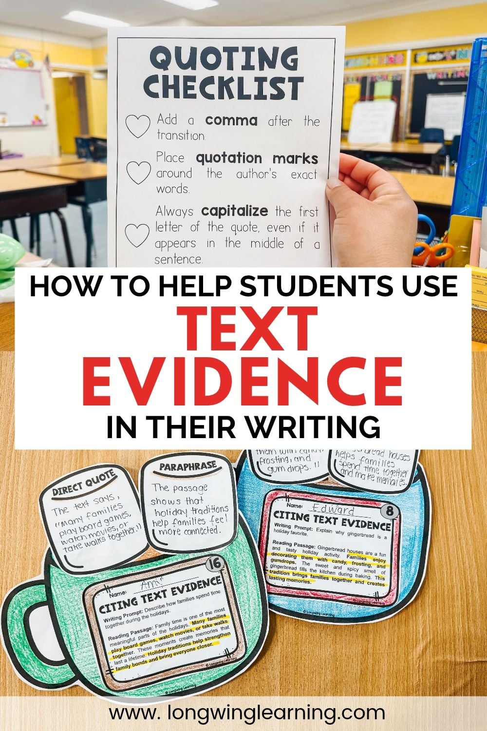 How to Help Students Use Text Evidence in Their Writing