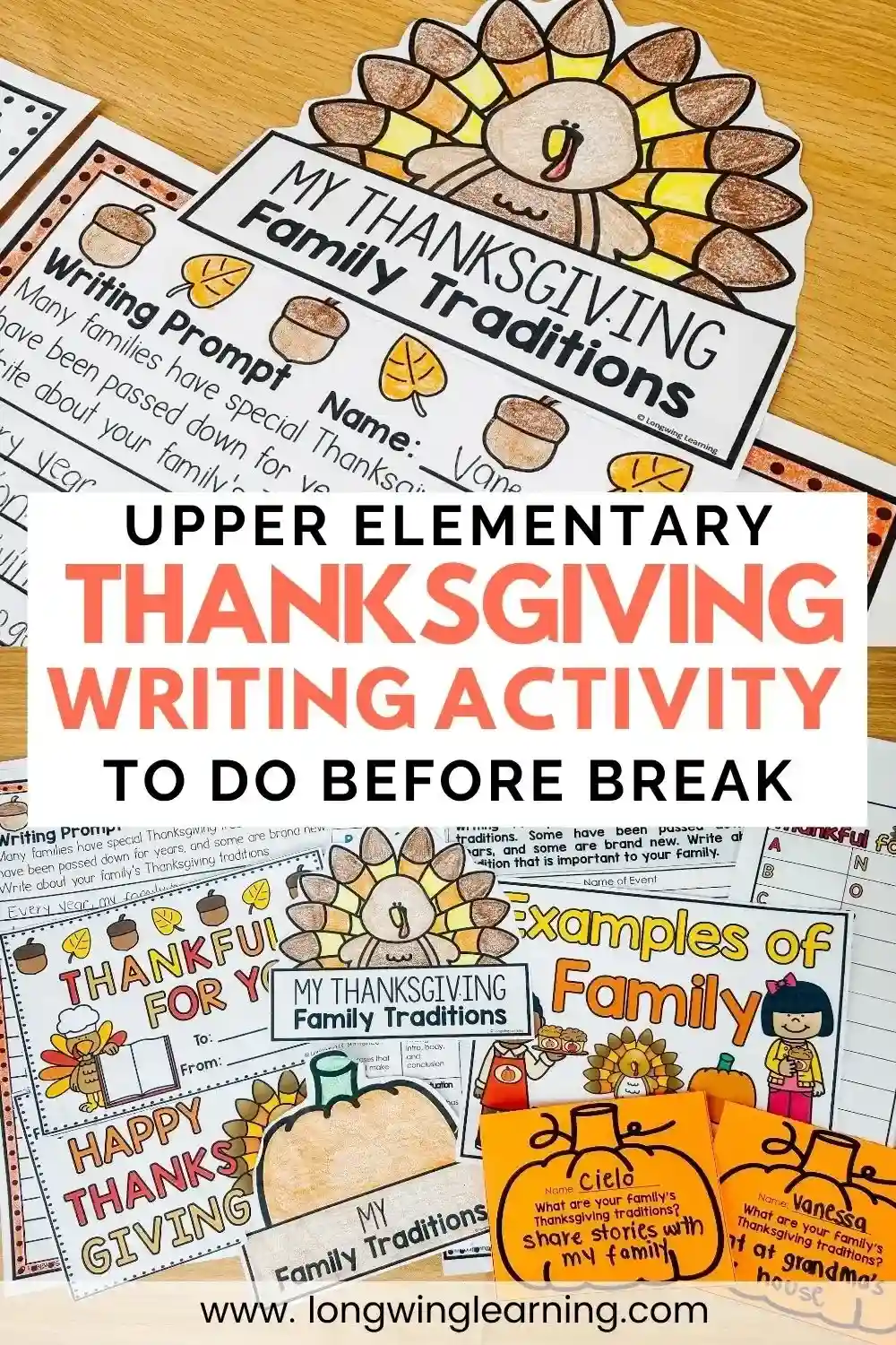 Thanksgiving Writing Activity