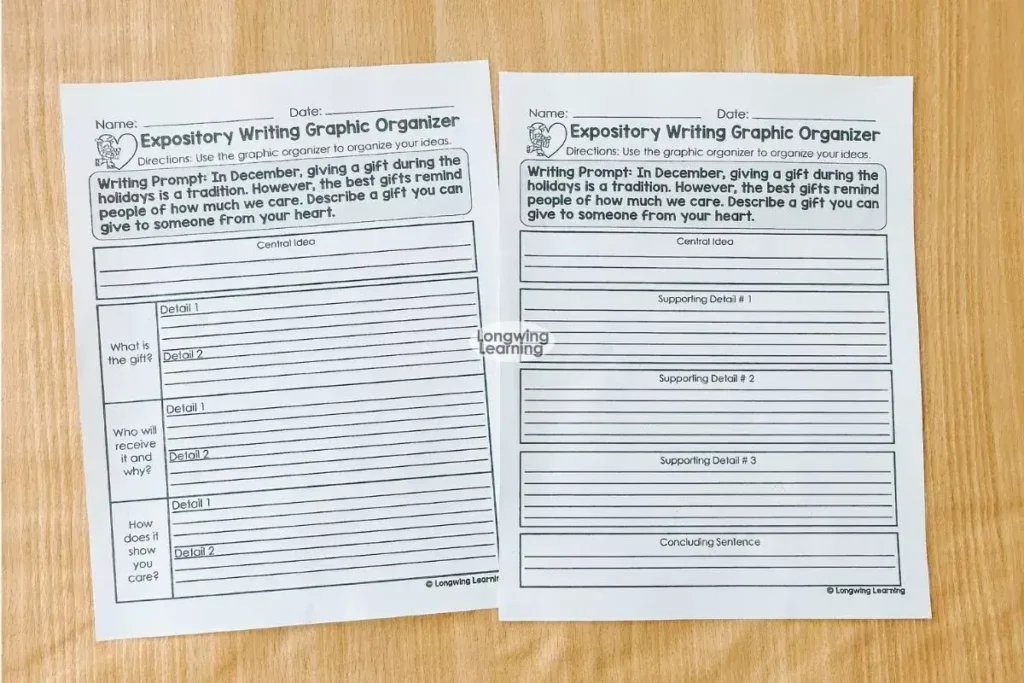 two-christmas-expository-graphic-organizers-for-planning-a-gift-giving-writing-response