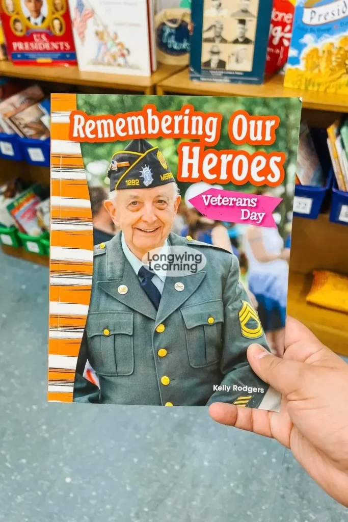 veterans day books for upper elementary